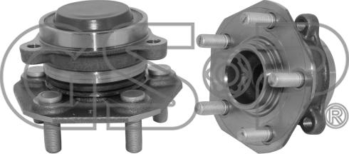 GSP 9400633 - Riteņa rumbas gultņa komplekts ps1.lv