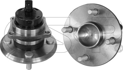 GSP 9400010 - Riteņa rumbas gultņa komplekts ps1.lv