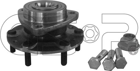 GSP 9331007K - Riteņa rumbas gultņa komplekts ps1.lv