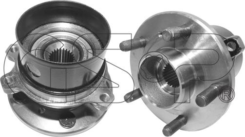 GSP 9324005 - Riteņa rumbas gultņa komplekts ps1.lv