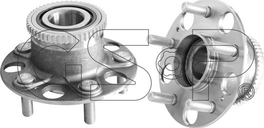 GSP 9234012 - Riteņa rumbas gultņa komplekts ps1.lv