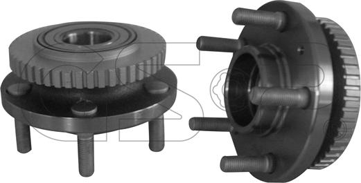 GSP 9235019 - Riteņa rumbas gultņa komplekts ps1.lv