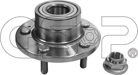 GSP 9235015K - Riteņa rumbas gultņa komplekts ps1.lv