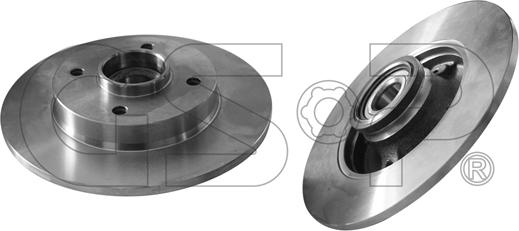 GSP 9230145 - Bremžu diski ps1.lv