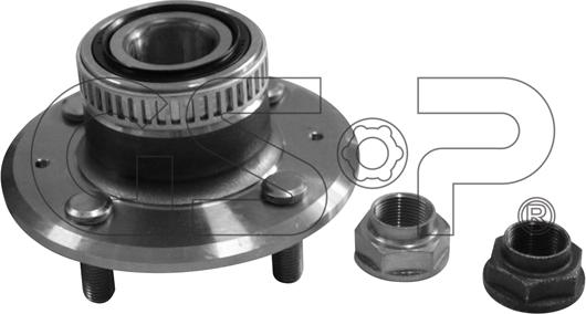 GSP 9230162K - Riteņa rumbas gultņa komplekts ps1.lv