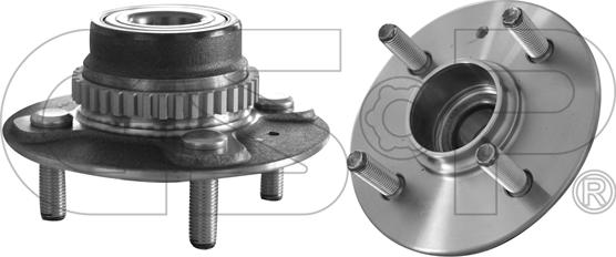 GSP 9228067 - Riteņa rumbas gultņa komplekts ps1.lv