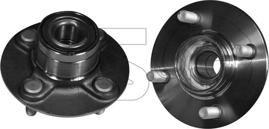 GSP 9227001 - Riteņa rumbas gultņa komplekts ps1.lv