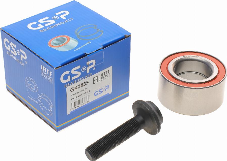 GSP GK3535 - Riteņa rumbas gultņa komplekts ps1.lv