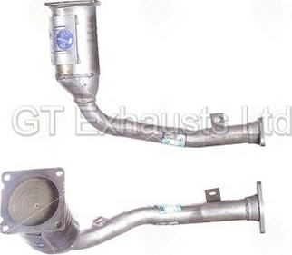 GT Exhausts G321534 - Katalizators ps1.lv