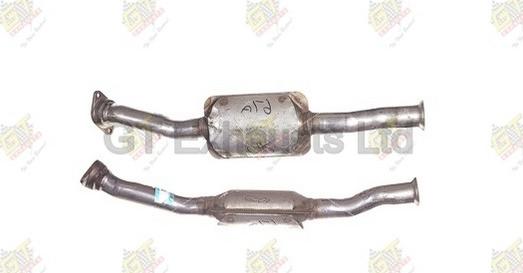 GT Exhausts G370055 - Katalizators ps1.lv