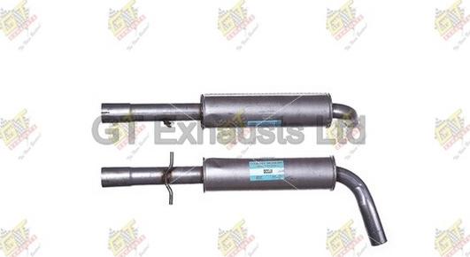 GT Exhausts GAU230 - Vidējais izpl. gāzu trokšņa slāpētājs ps1.lv
