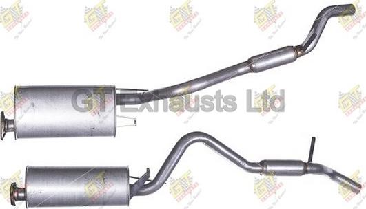 GT Exhausts GCL244 - Izplūdes gāzu trokšņa slāpētājs (pēdējais) ps1.lv