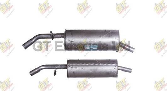 GT Exhausts GCN502 - Izplūdes gāzu trokšņa slāpētājs (pēdējais) ps1.lv