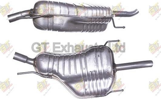 GT Exhausts GGM505 - Izplūdes gāzu trokšņa slāpētājs (pēdējais) ps1.lv