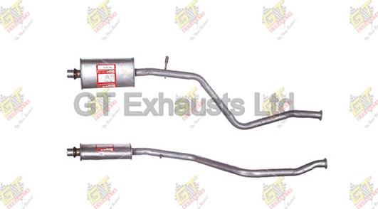 GT Exhausts GPG412 - Vidējais izpl. gāzu trokšņa slāpētājs ps1.lv