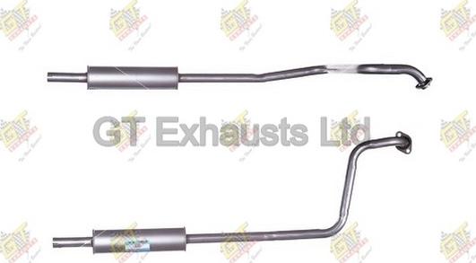 GT Exhausts GTY597 - Vidējais izpl. gāzu trokšņa slāpētājs ps1.lv