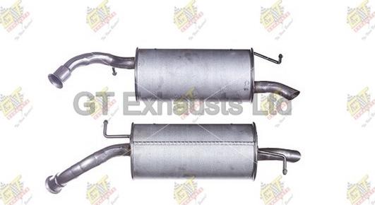 GT Exhausts GTY582 - Izplūdes gāzu trokšņa slāpētājs (pēdējais) ps1.lv