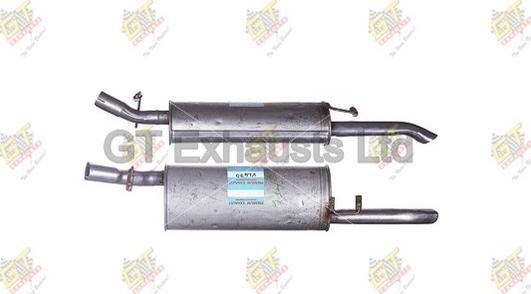 GT Exhausts GVL470 - Izplūdes gāzu trokšņa slāpētājs (pēdējais) ps1.lv