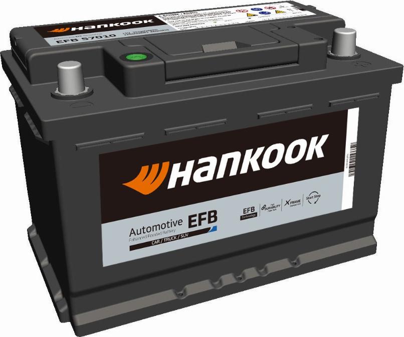 Hankook EFB 57030 - Startera akumulatoru baterija ps1.lv