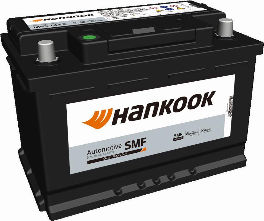 Hankook MF57412 - Startera akumulatoru baterija ps1.lv