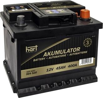 Hart 564 520 - Startera akumulatoru baterija ps1.lv