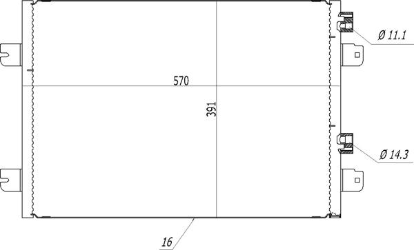 Hart 606 791 - Kondensators, Gaisa kond. sistēma ps1.lv