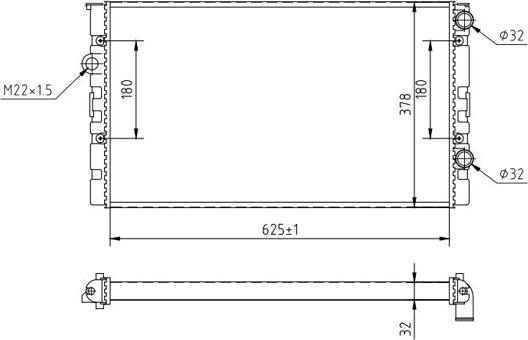 Hart 600 246 - Radiators, Motora dzesēšanas sistēma ps1.lv