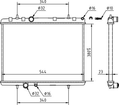 Hart 637 220 - Radiators, Motora dzesēšanas sistēma ps1.lv