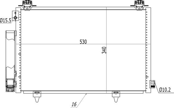 Hart 621 639 - Kondensators, Gaisa kond. sistēma ps1.lv