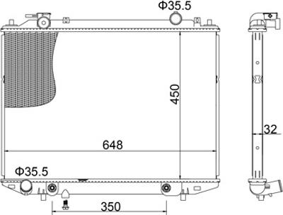 Hart 622 001 - Radiators, Motora dzesēšanas sistēma ps1.lv