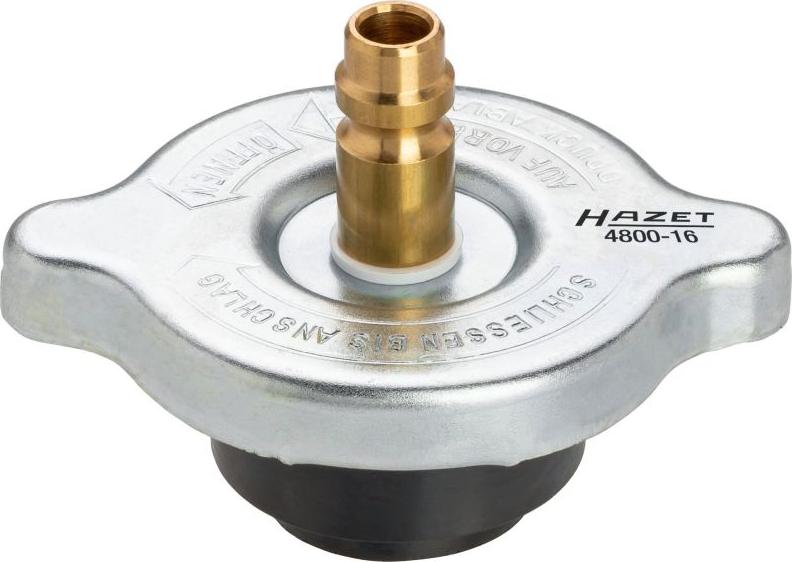 HAZET 4800-16 - Adapteris, Dzesēšanas sist. spiediena pārbaudes komplekts ps1.lv