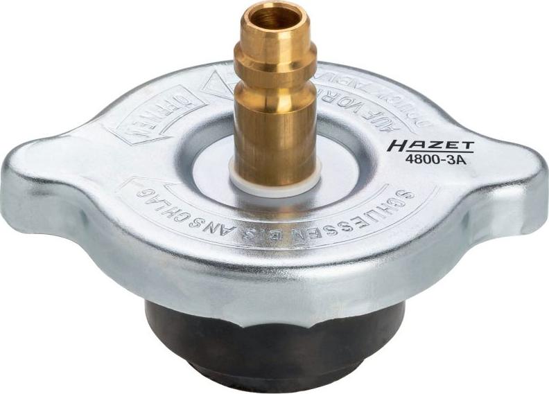 HAZET 4800-3 - Adapteris, Dzesēšanas sist. spiediena pārbaudes komplekts ps1.lv