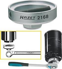 HAZET 2168-6 - Degvielas filtra atslēga ps1.lv