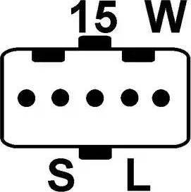 HC-Parts CA1663IR - Ģenerators ps1.lv