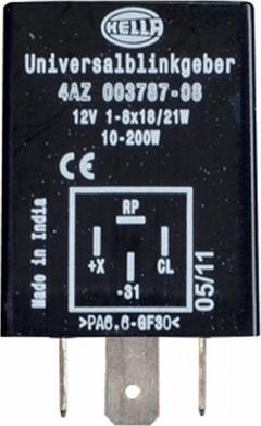 HELLA 4AZ 003 787-081 - Pagrieziena signāla pārtraucējs ps1.lv