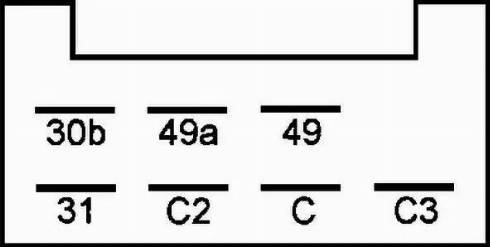 HELLA 4DN 001 863-111 - Pagrieziena signāla pārtraucējs ps1.lv