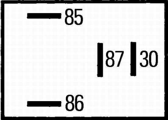 HELLA 4RA 933 766-111 - Relejs, Darba strāva ps1.lv