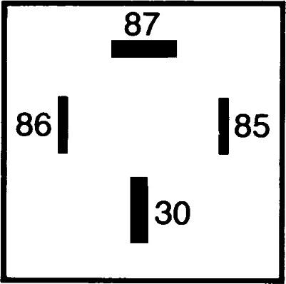 HELLA 4RA 007 793-041 - Relejs, Darba strāva ps1.lv