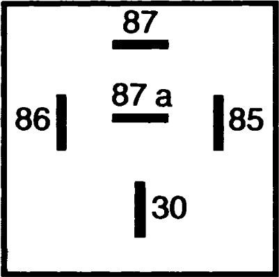 HELLA 4RD 007 903-001 - Relejs, Darba strāva ps1.lv