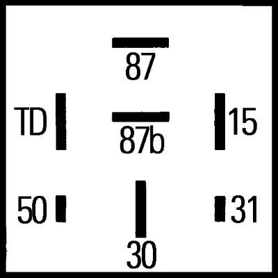 HELLA 4RP 008 189-111 - Relejs, Degvielas sūknis ps1.lv