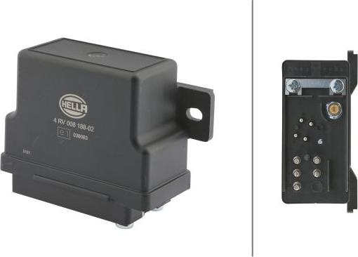 HELLA 4RV 008 188-021 - Vadības bloks, Kvēlsveces darbības laiks ps1.lv