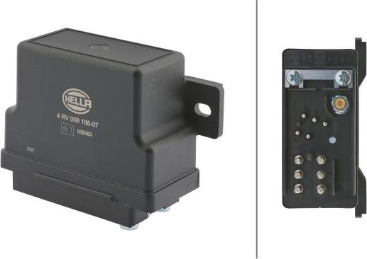 HELLA 4RV 008 188-071 - Vadības bloks, Kvēlsveces darbības laiks ps1.lv