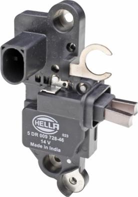 HELLA 5DR 009 728-461 - Ģeneratora sprieguma regulators ps1.lv