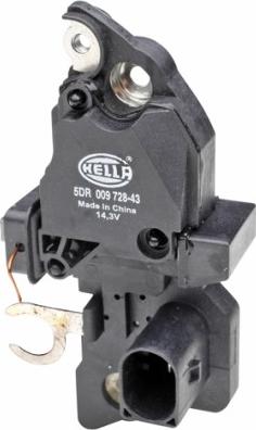 HELLA 5DR 009 728-431 - Ģeneratora sprieguma regulators ps1.lv