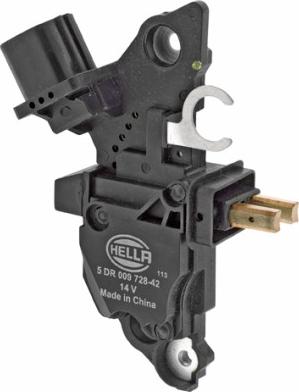 HELLA 5DR 009 728-421 - Ģeneratora sprieguma regulators ps1.lv