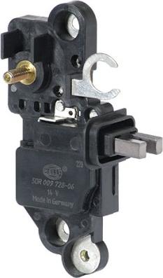 HELLA 5DR 009 728-061 - Ģeneratora sprieguma regulators ps1.lv