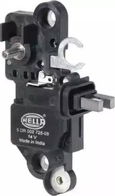 HELLA 5DR 009 728-081 - Ģeneratora sprieguma regulators ps1.lv