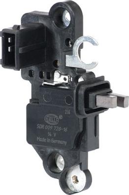 HELLA 5DR 009 728-161 - Ģeneratora sprieguma regulators ps1.lv