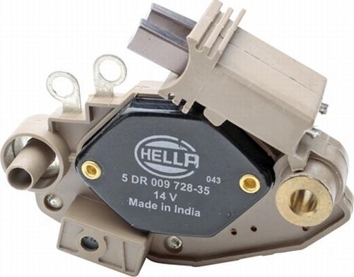 HELLA 5DR 009 728-351 - Ģeneratora sprieguma regulators ps1.lv