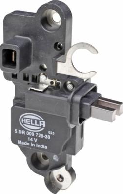 HELLA 5DR 009 728-381 - Ģeneratora sprieguma regulators ps1.lv